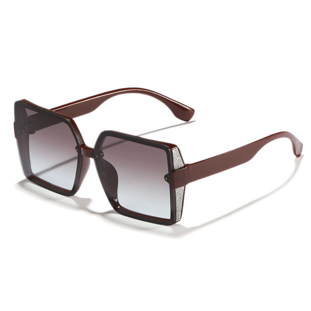 Damen modische Sonnenbrille im extravaganten quadratischen Design Brehn