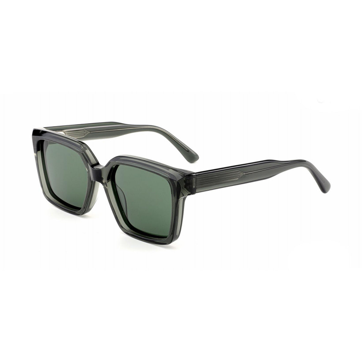 Damen modische Sonnenbrille im markanten quadratischen Design Brehn
