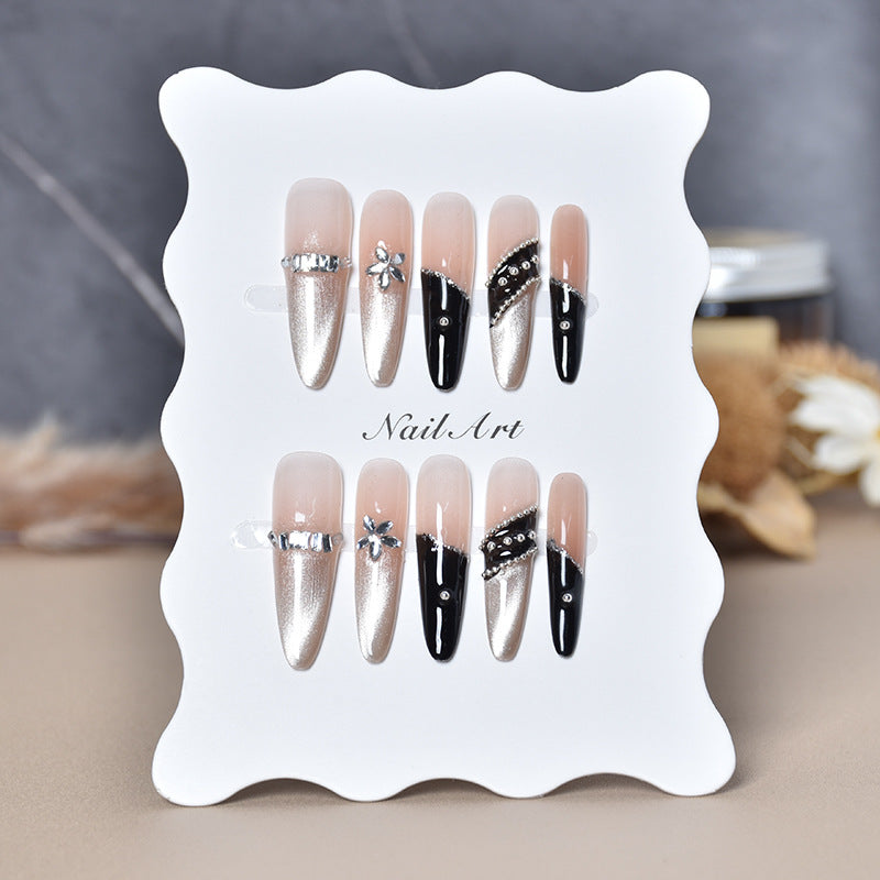 Elegante Stiletto Press-On Nagelverlängerungen Brehn