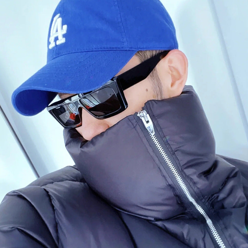 Damen Oversized Sonnenbrille mit modernem und kantigem Design Brehn