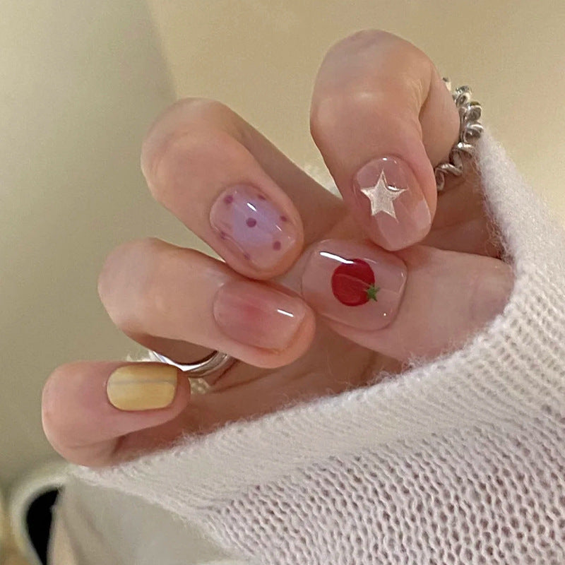 Elegante Nagelkunst Press-On Nägel Brehn