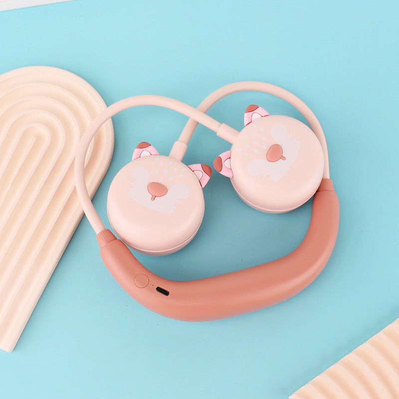 Damen kindgerechte Bluetooth Kopfhörer mit Tiermotiv Brehn