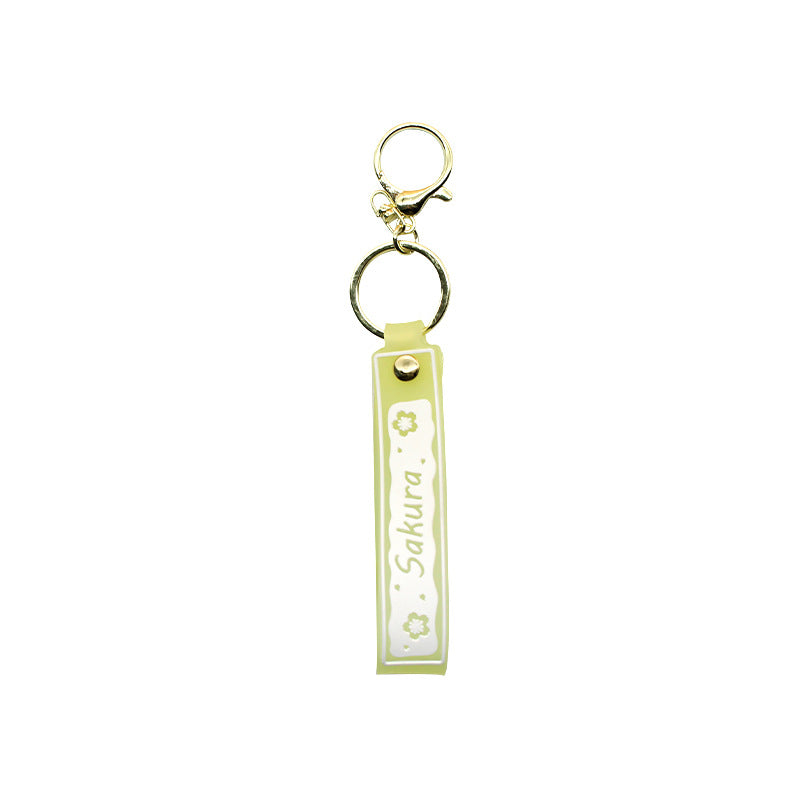 Unisex Schlüsselanhänger mit blumigem Design Brehn