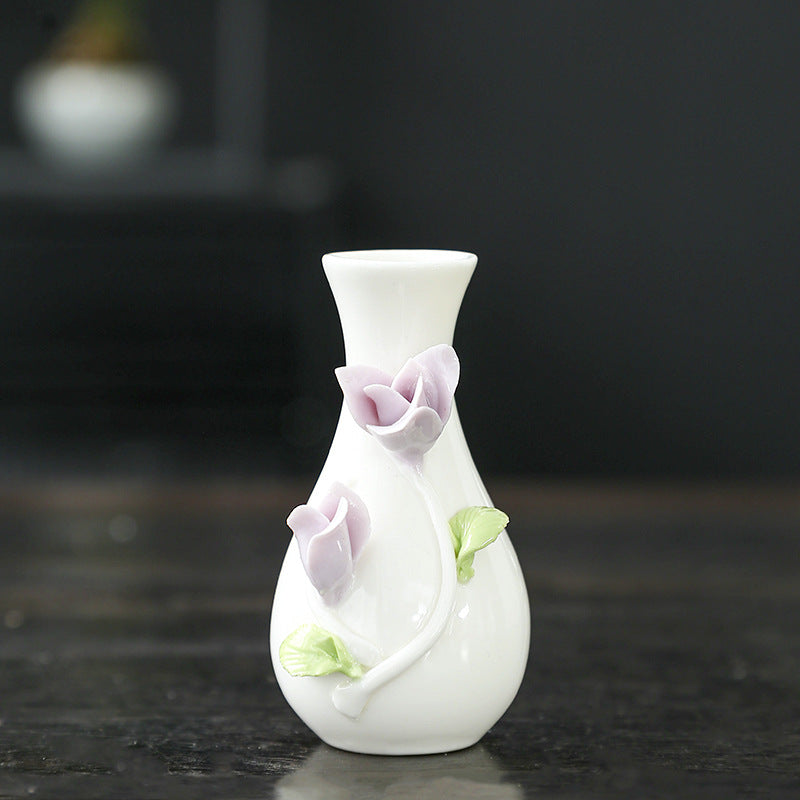 Florale Kunst Keramikvase Brehn