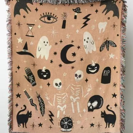 Künstlerische dekorative Wurfdecke