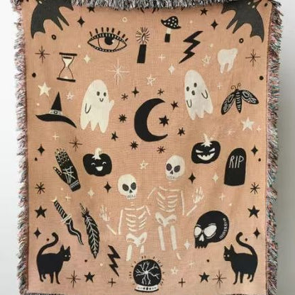 Künstlerische dekorative Wurfdecke