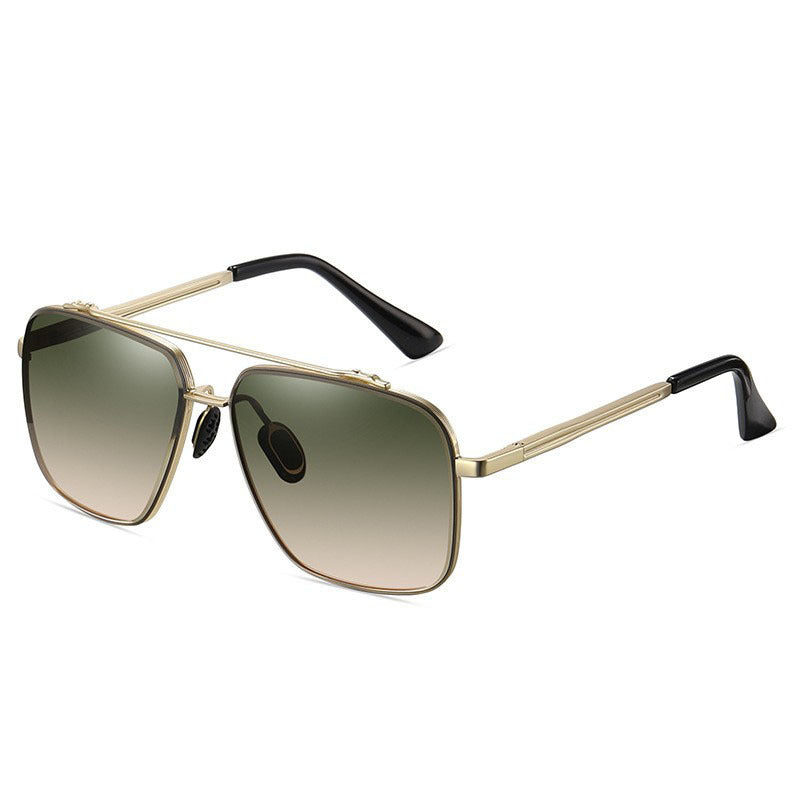Damen Modische Sonnenbrille mit hochwertigem Metallrahmen und polarisierenden Gläsern Brehn