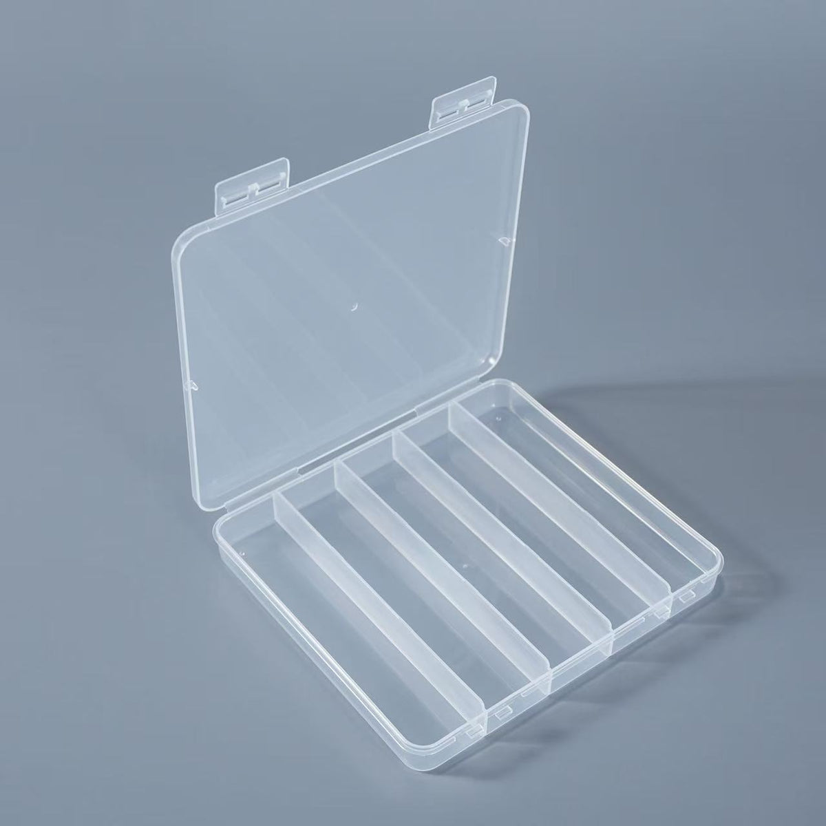 Transparente verstellbare Trennwand Aufbewahrungsschale Brehn