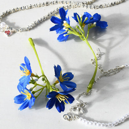 Florale Haaraccessoire Brosche