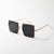 Damen Square Sonnenbrille mit einer eleganten Rahmenkonstruktion Brehn