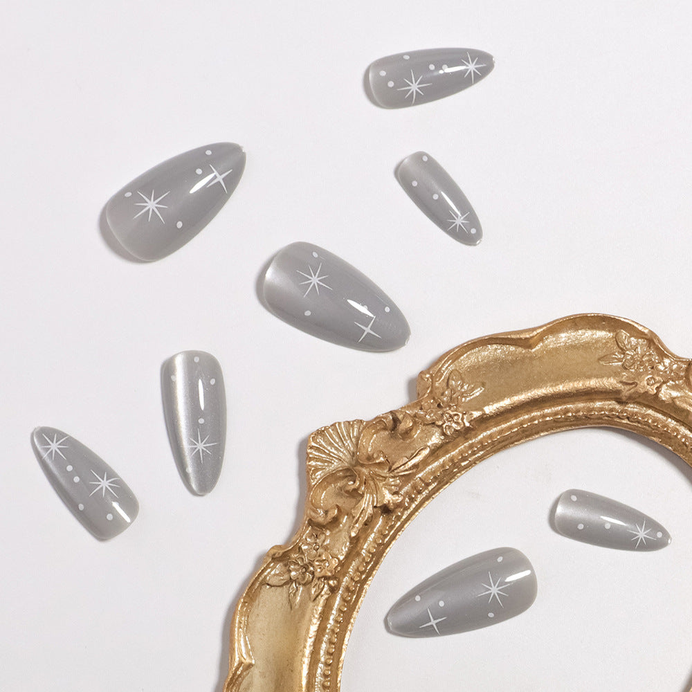 Premium Metallic Press-On Nagelspitzen Brehn