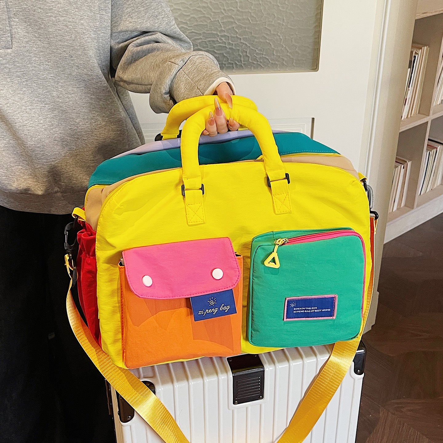 Multi-Pocket Utility Reise Duffel Bag Brehn