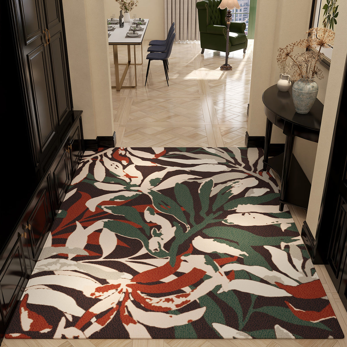 Luxuriöser Floral-Muster-Teppich Brehn