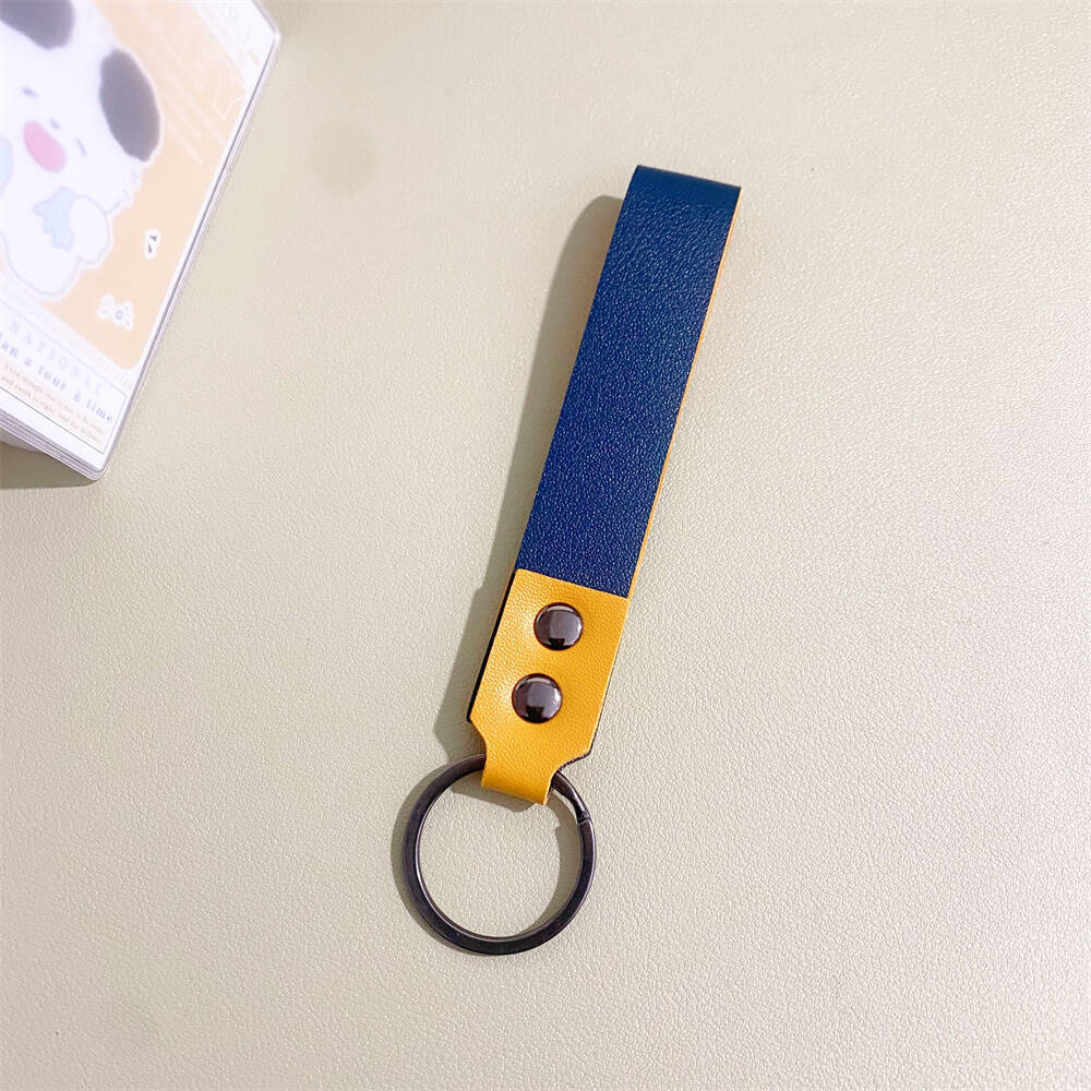 Minimalistischer Leder-Schlüsselanhänger Brehn