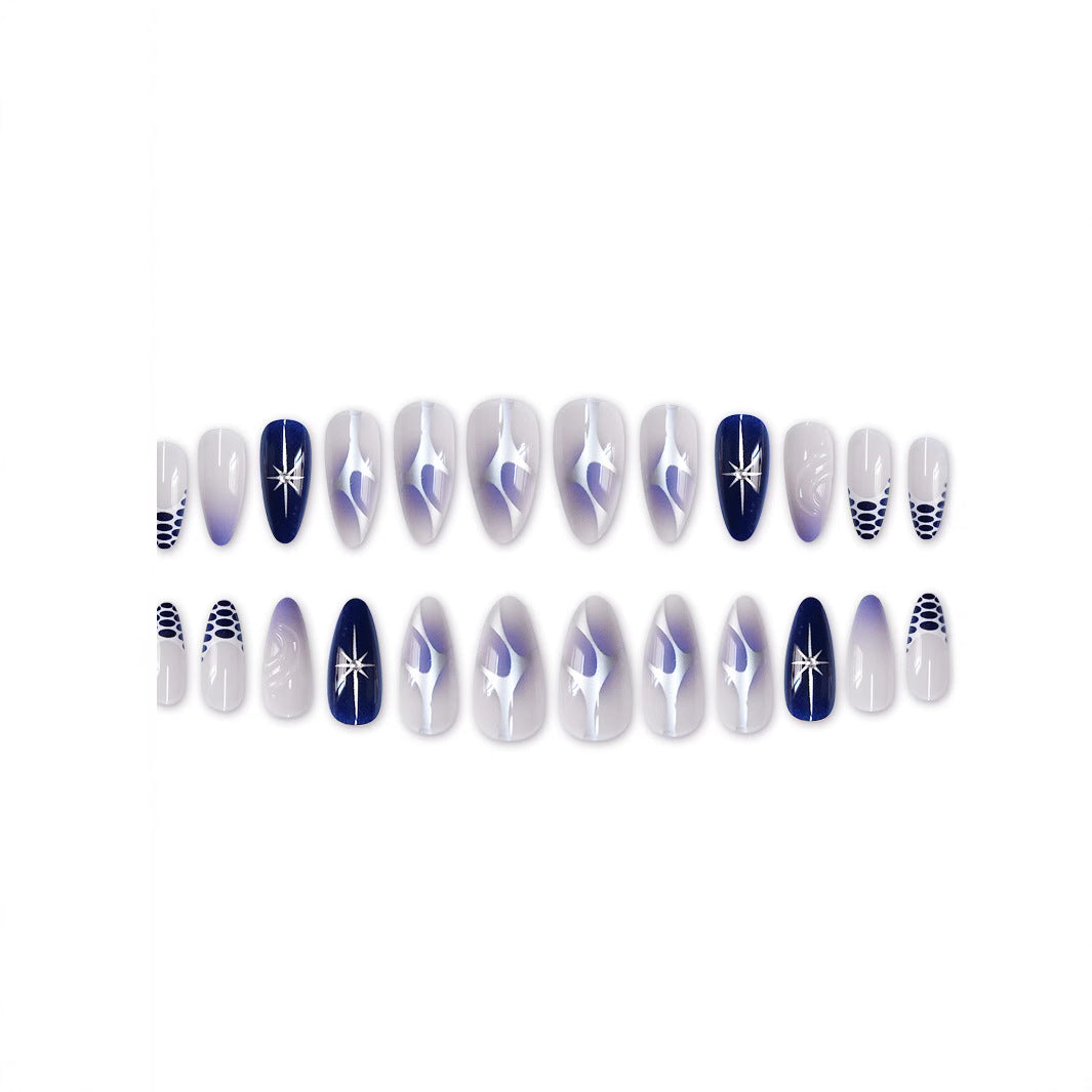 Elegantes Stiletto Press-On Nagelset Brehn