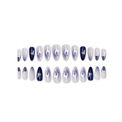 Elegantes Stiletto Press-On Nagelset Brehn