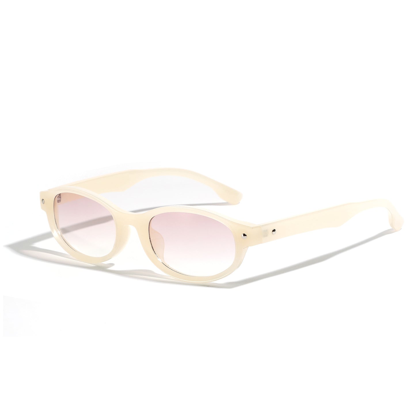 Damen modische Sonnenbrille mit geschwungenem Design und UV-Schutz Brehn