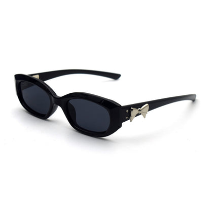 Trendy Cat-Eye Sonnenbrille mit adorabler Teddy-Bären-Akzent Brehn
