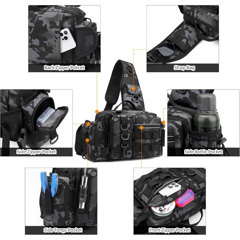 Taktische Angel Sling Bag Brehn