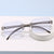 Modische Metall-Sonnenbrille mit Rechteckigem Rahmen Brehn