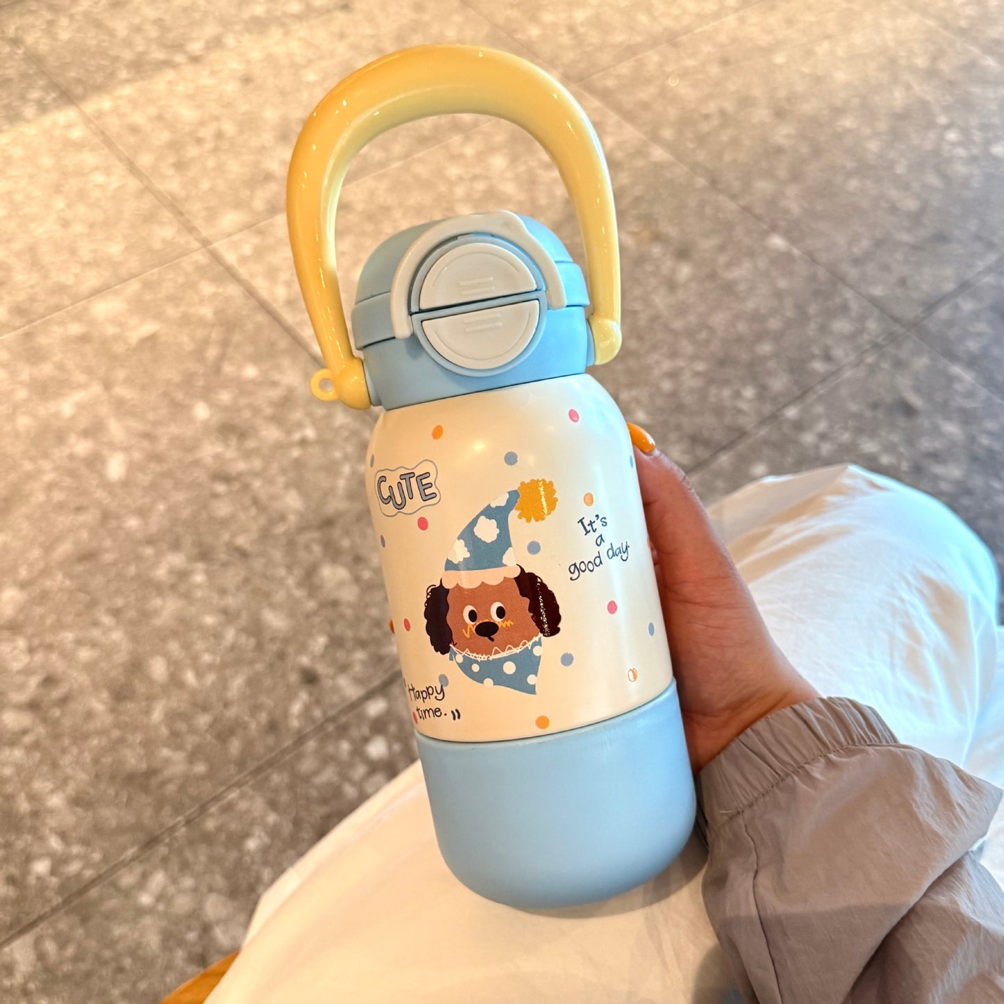 Damen Trinkflasche mit interaktivem Tierdesign Brehn