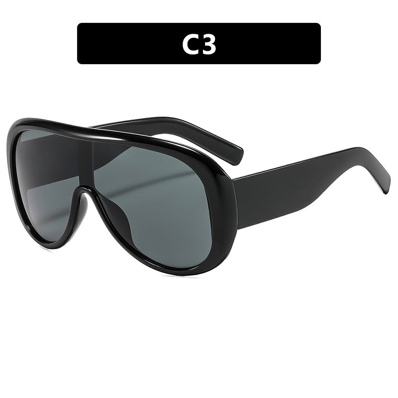 Damen oversized Sportsonnenbrille Brehn