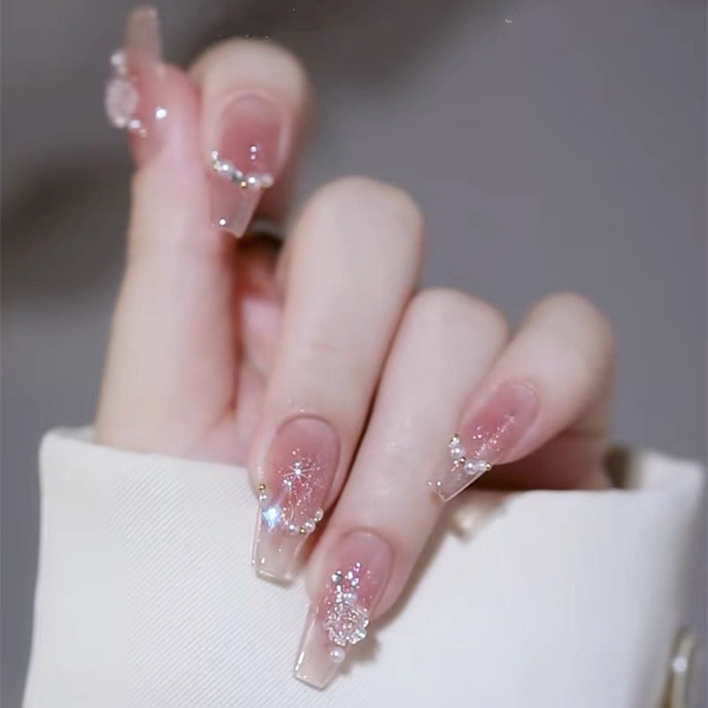 Dekoratives Press-On Nagelkunst Set Brehn