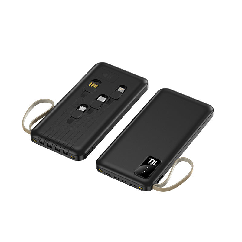 Powerbank mit integriertem Ladegerät Brehn
