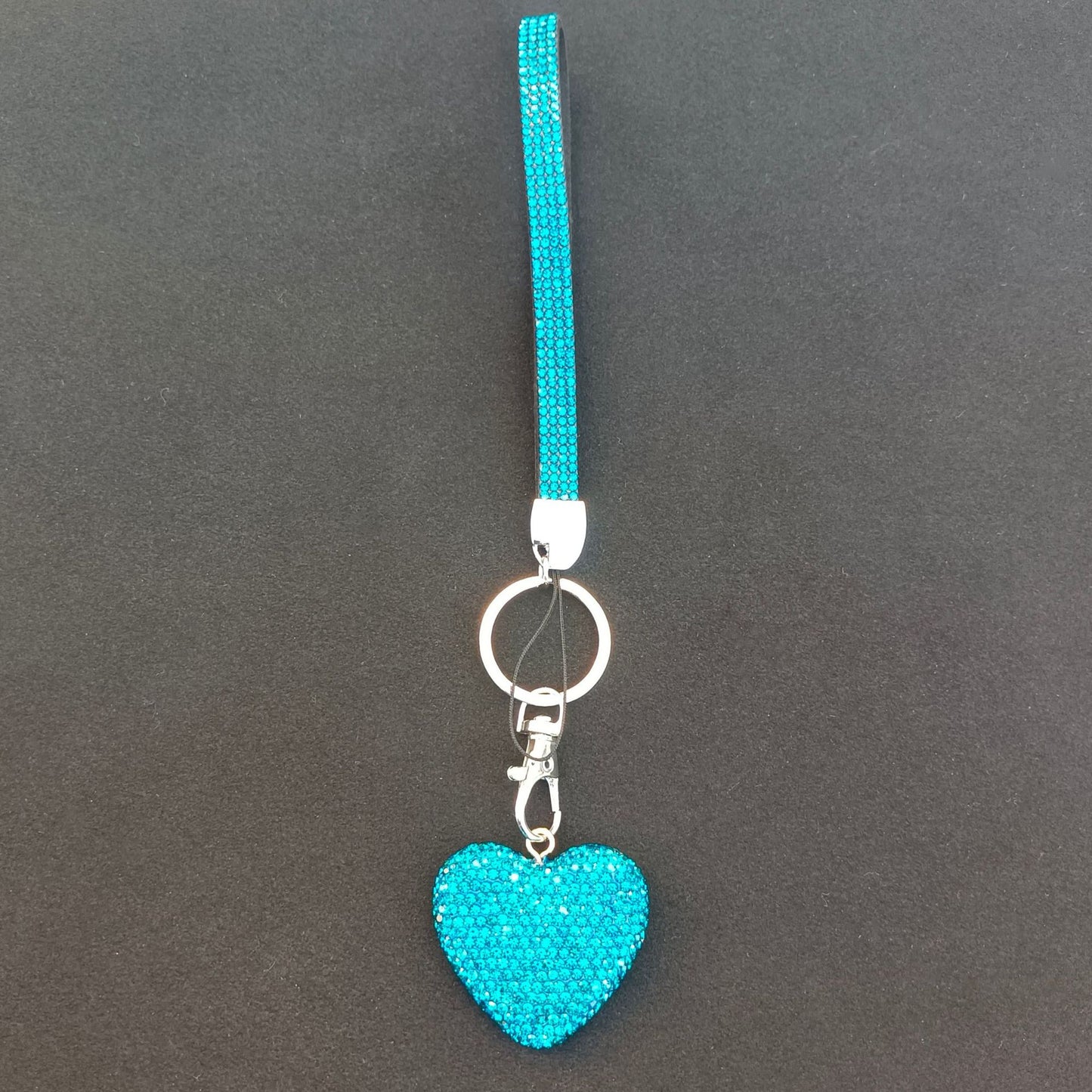 Rhinestone Herz Schlüsselanhänger Brehn