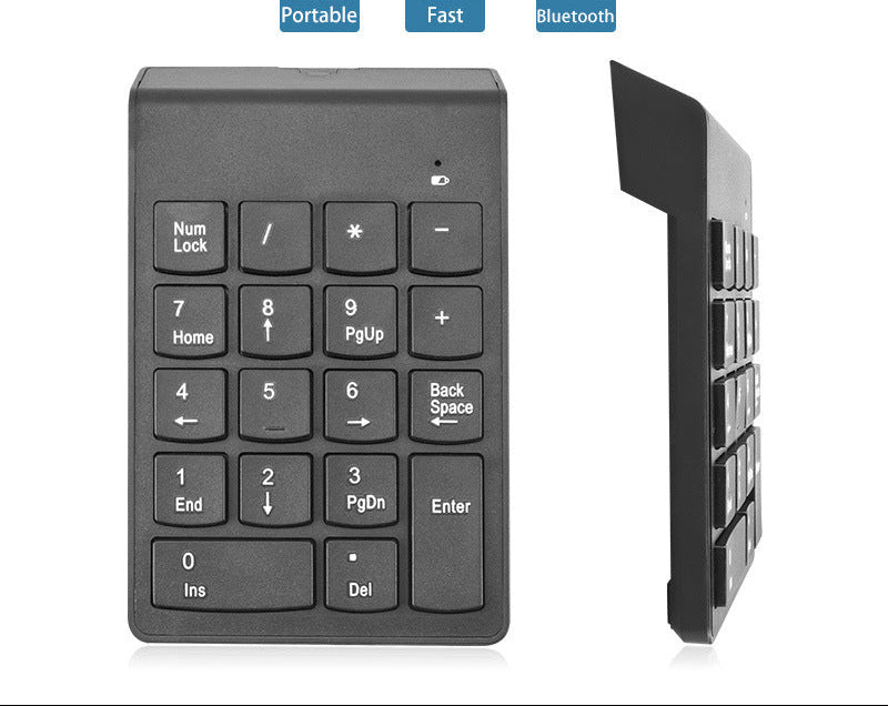 Kabellose Bluetooth-Zifferntastatur Brehn