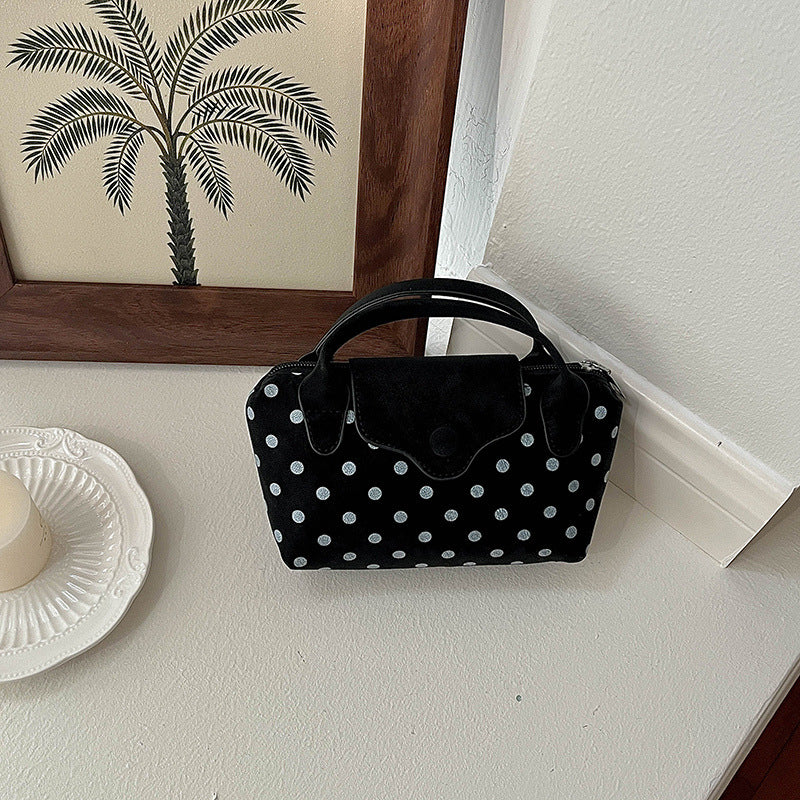 WoStylish Polka Dot Handtasche Brehn