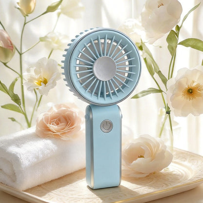 Damen tragbarer Mini-Handventilator mit intelligentem Luftstrom Brehn