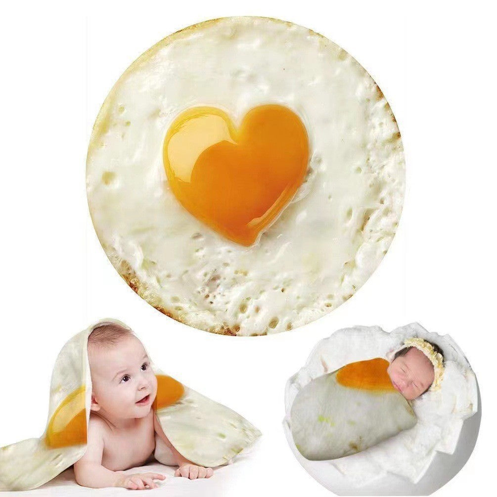 Pizza-Themen Baby Wickeltuch