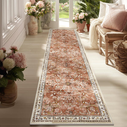 Vintage Floral Runner Mat