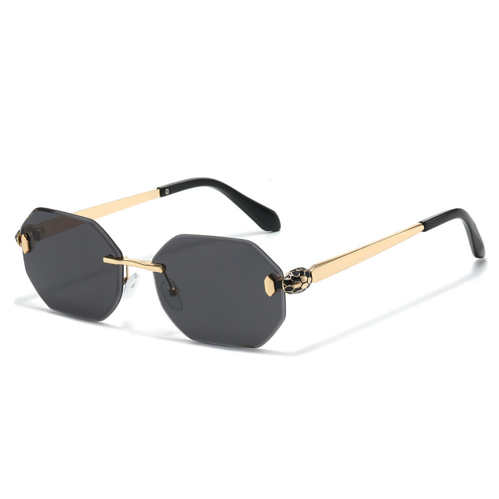 Avant-Garde Geometric Sonnenbrille Brehn