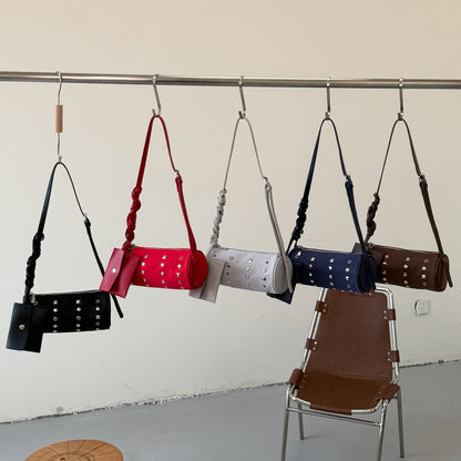 Nieten Crossbody Tasche