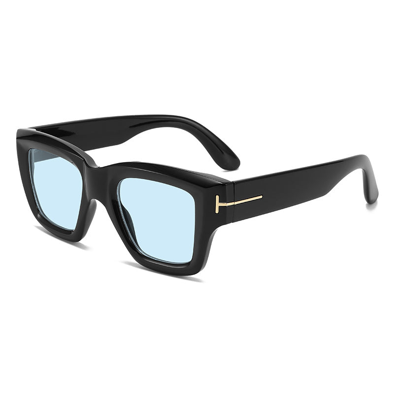 Damen modische quadratische Sonnenbrille mit UV-Schutz und elegantem Design Brehn