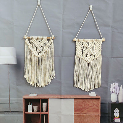 E intricate Macramé Wandbehang Brehn