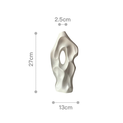 Abstracte Kunst Dekorative Vase für Wohnkultur