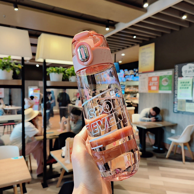 Damen Sportliche Wasserflasche Brehn