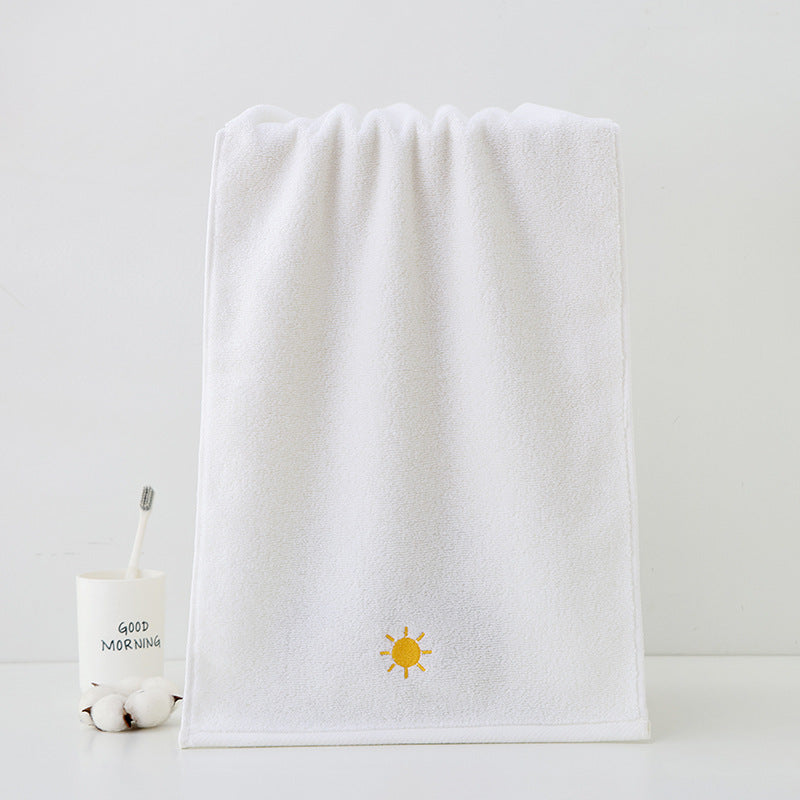 Premium Frottee Handtuch Mit Sonnigem Motiv Brehn