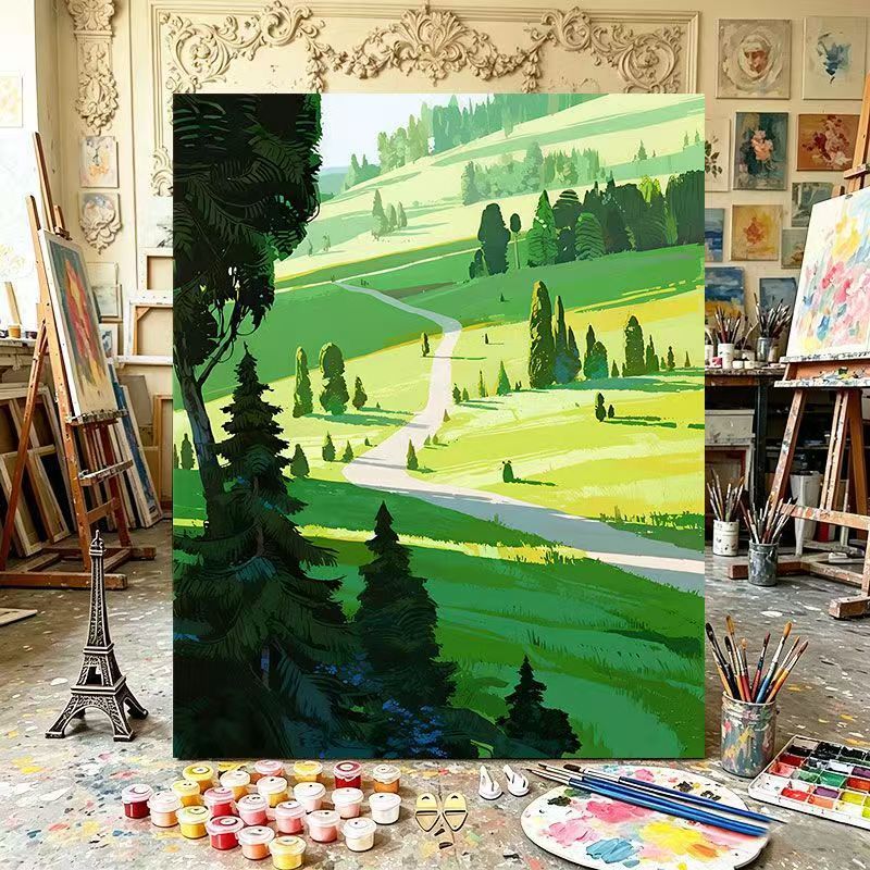 Szenische Natur Landschaft Leinwandkunst Brehn