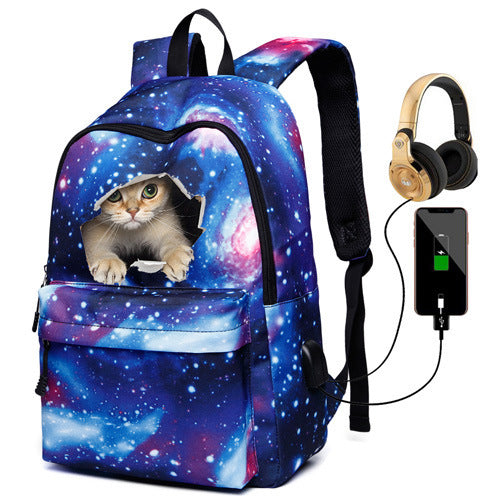 Katze-Themen Abenteuer Rucksack Brehn
