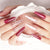 Premium Dekorative Stiletto Press-On Nagel Set Brehn