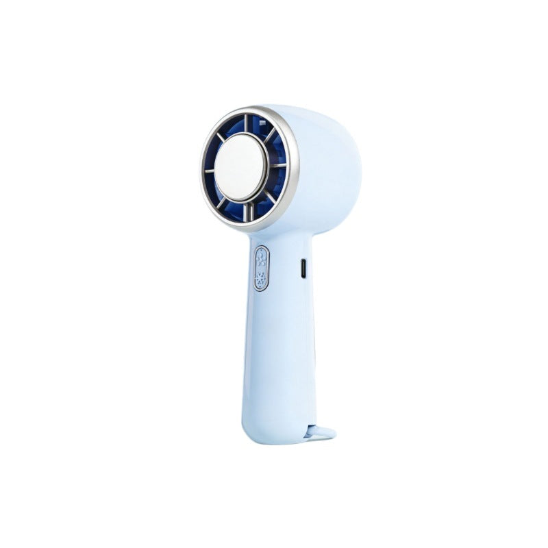 Unisex Tragbarer, ergonomischer Mini-Lüfter mit USB-Anschluss und stufenloser Geschwindigkeitsregelung Brehn