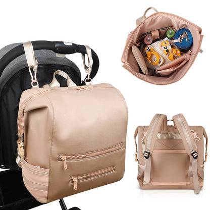 Multi-Funktionale Wickelrucksack mit isoliertem Flaschenhalter Brehn