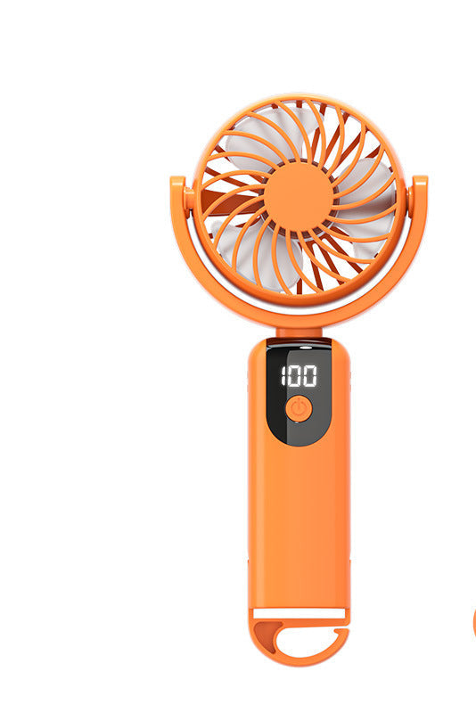 Tragbarer Handventilator für Damen mit Digitalanzeige Brehn