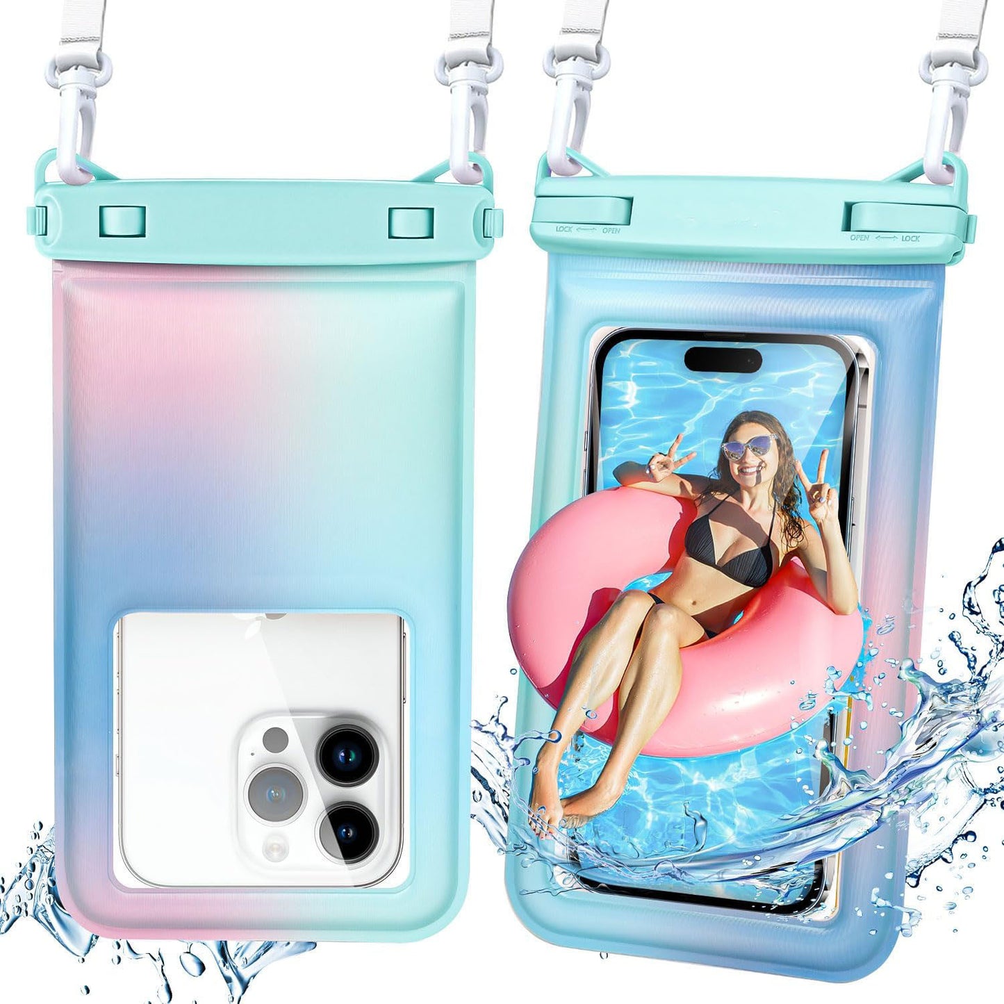 Transluzente Wasserdichte Smartphone-Tasche Brehn