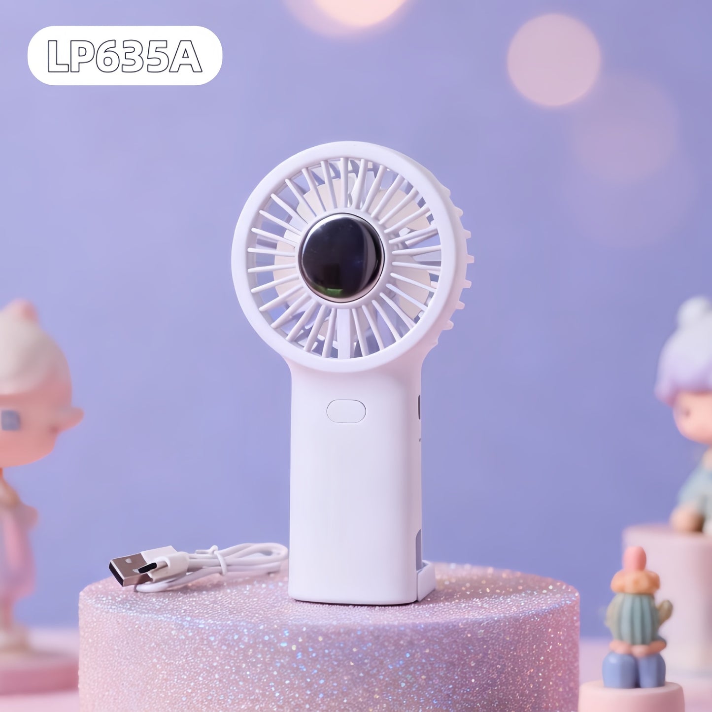 Damen tragbarer USB Handventilator mit ergonomischem Design Brehn