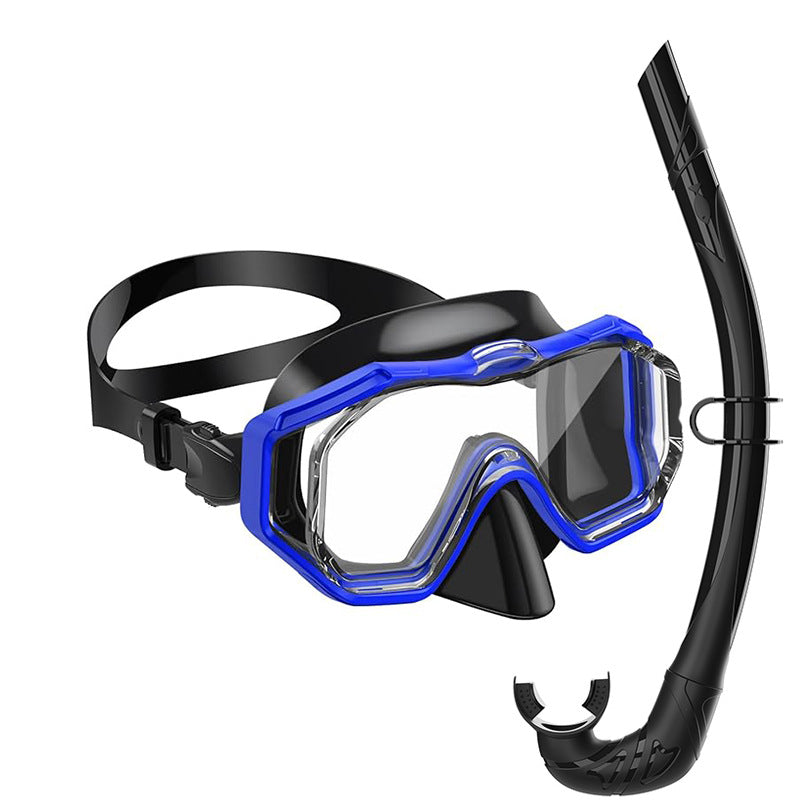 Tauchausrüstungsset mit Ergonomischer Tauchmaske und Flexiblem Schnorchel Brehn